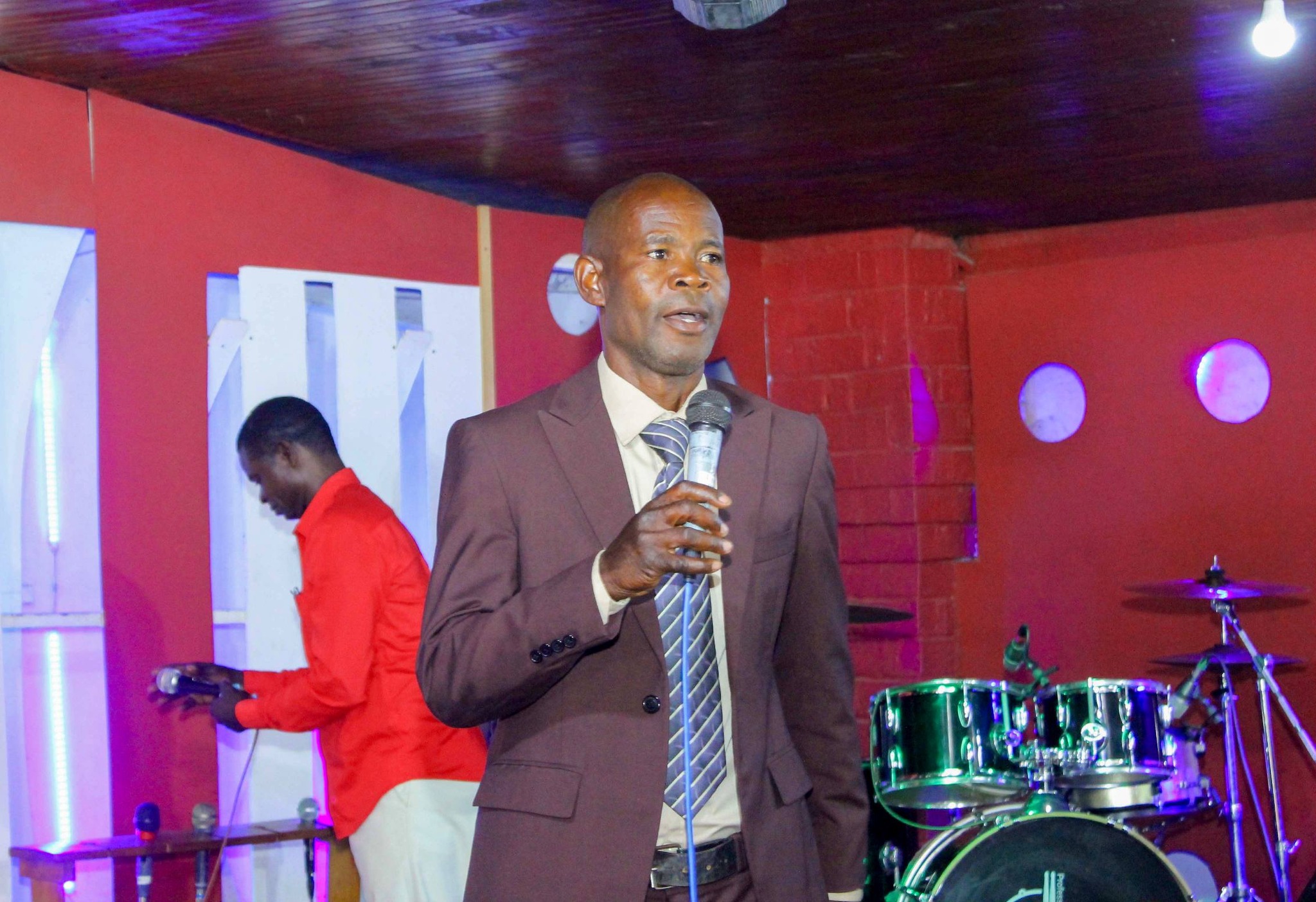 Men gathered at the Kopala Men's Conference